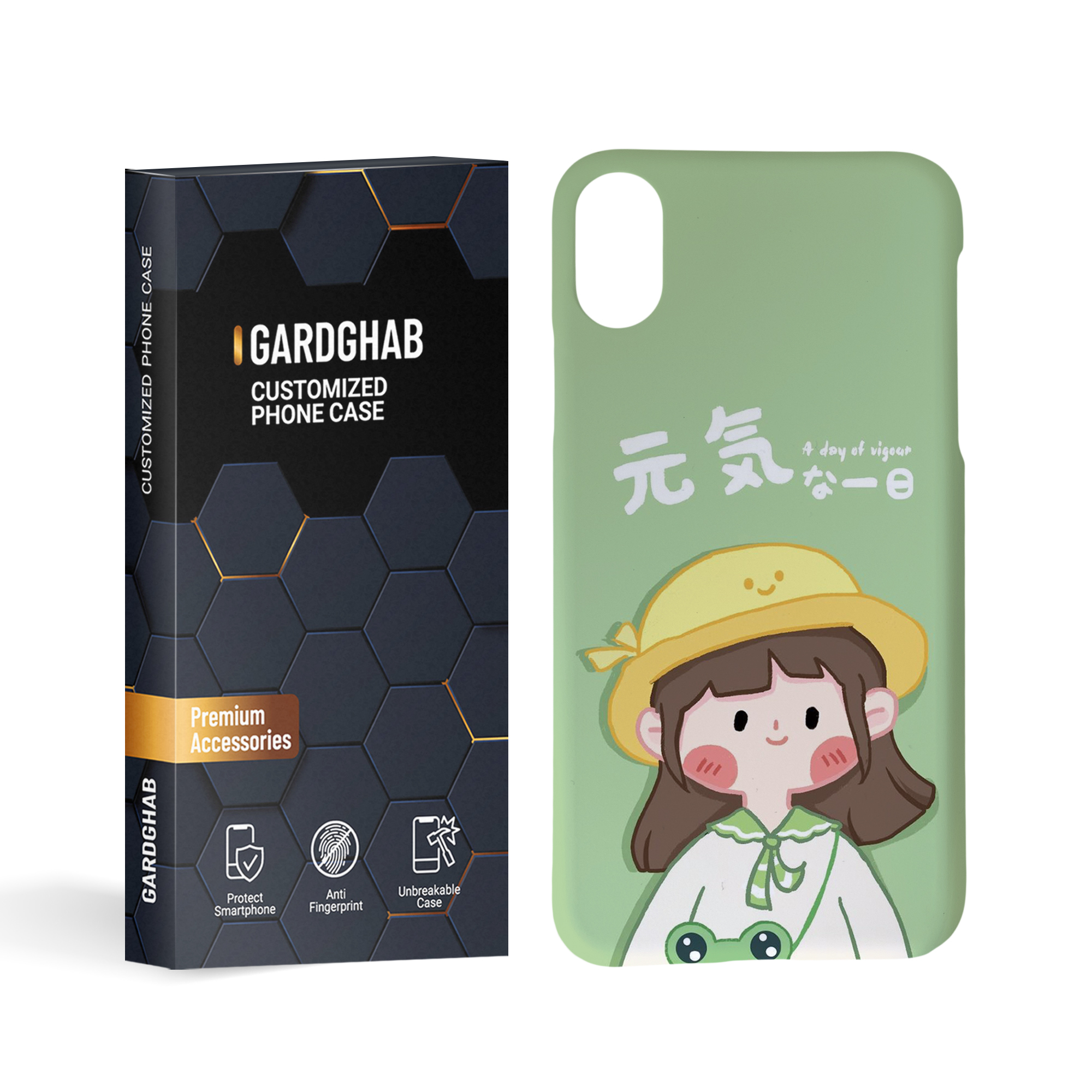 کاور گارد قاب مدل دخترانه مناسب برای گوشی موبایل اپل iPhone x/xs