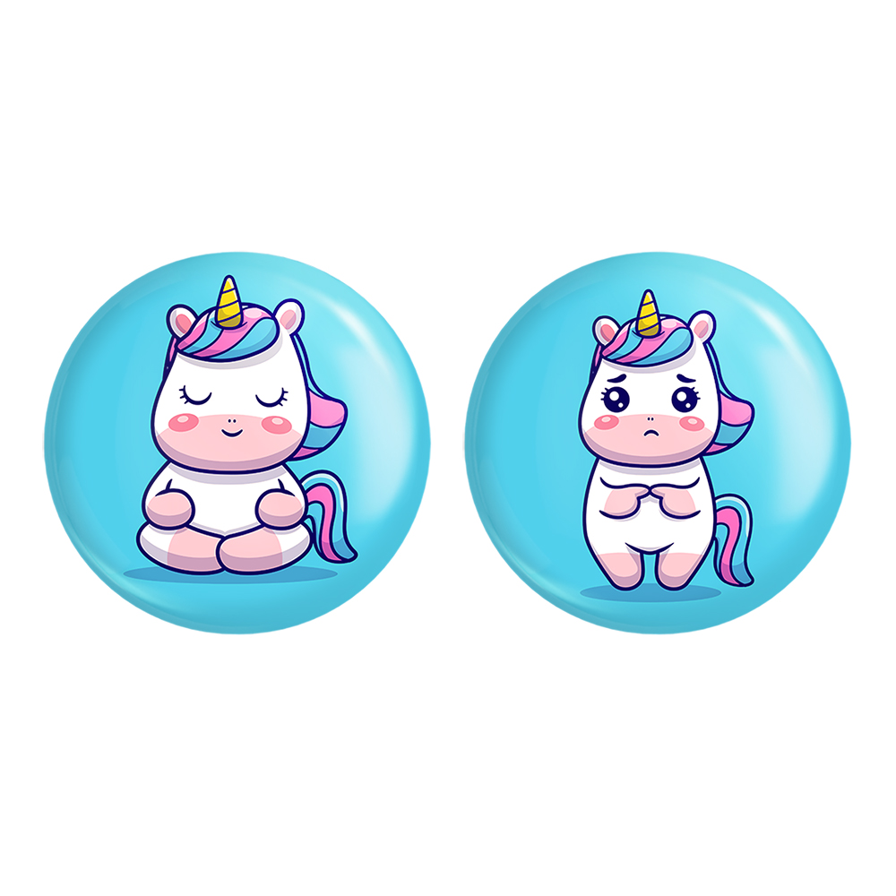 پیکسل خندالو مدل اسب تک شاخ یونیکورن کد 38313828 مجموعه 2 عددی