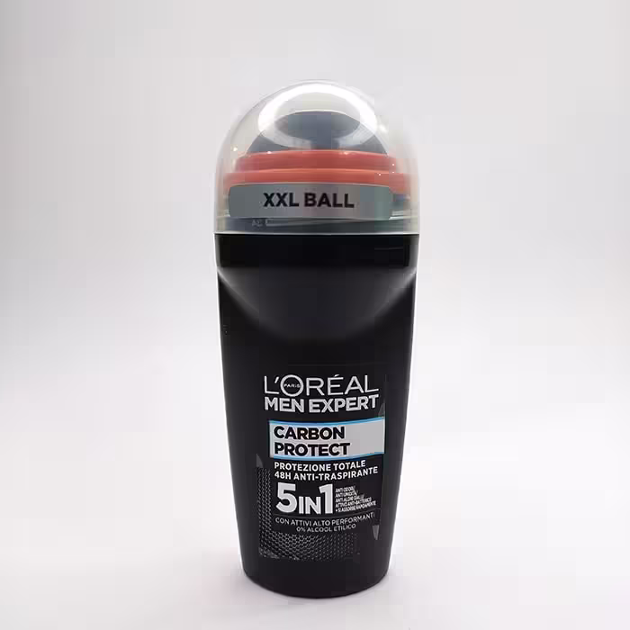 مام رول مردانه ضد تعریق لورال LOREAL CARBON PROTECT حجم 50میل 91503