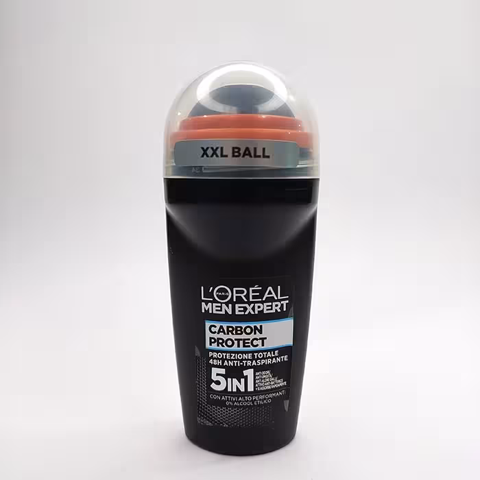مام رول مردانه ضد تعریق لورال LOREAL CARBON PROTECT حجم 50میل 91503