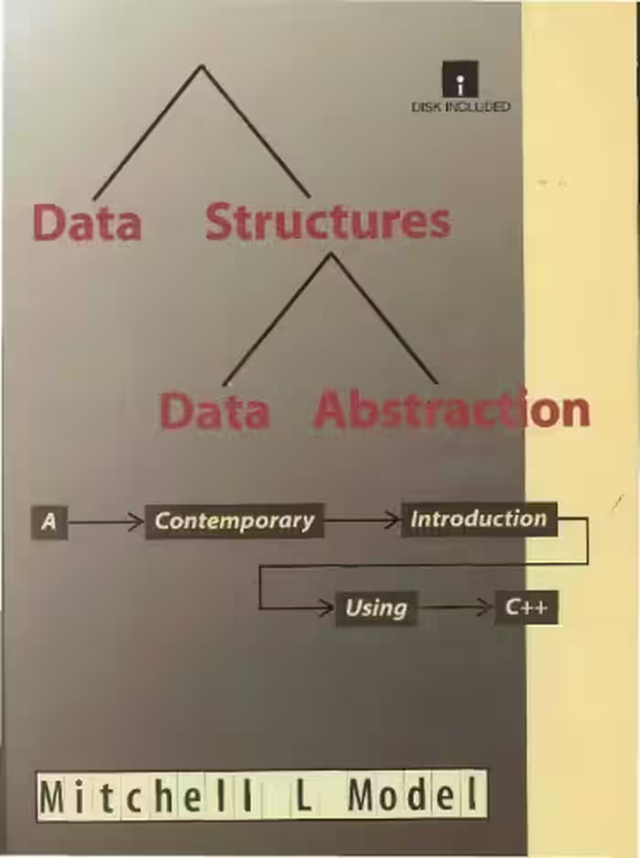 خرید و دانلود نسخه کامل کتاب Data Structures, Data Abstractions: A Contemporary Introduction Using C  /Book and Disk