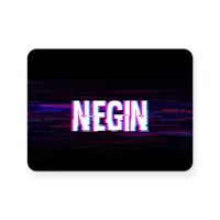 برچسب تاچ پد دسته بازی پلی استیشن 4 ونسونی طرح Negin