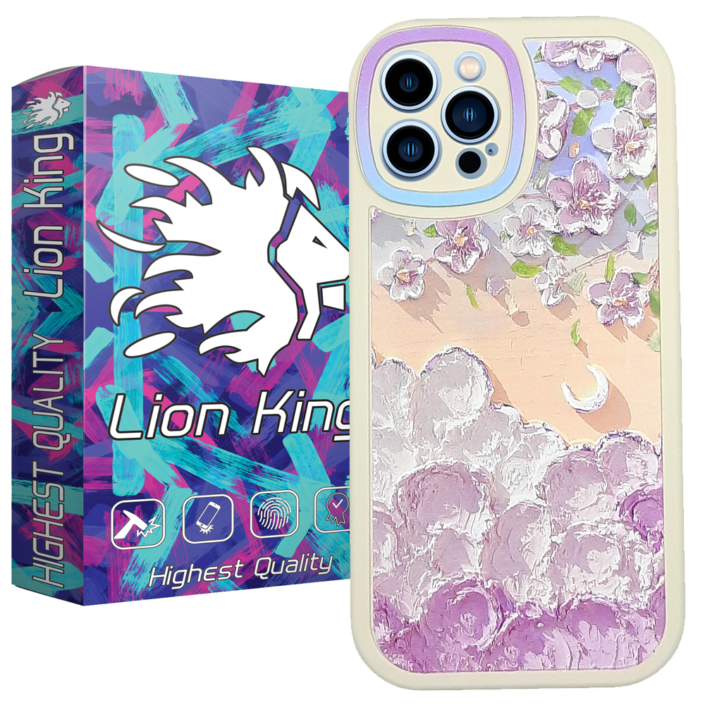 کاور لاین کینگ مدل tabiatbsh مناسب برای گوشی موبایل   اپل IPhone 14 pro