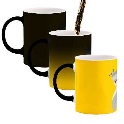 ماگ حرارتی طرح کوسه مدل mgp00222