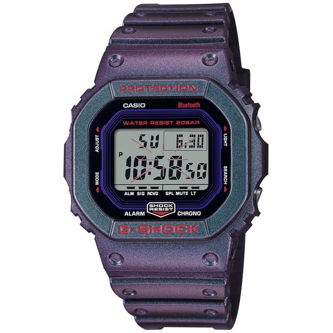 ارسال فوری   گارانتی اصلی شرکتی   ساعت مچی کاسیو مدل CASIO-DW-B5600AH-6DR