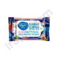 دستمال مرطوب آنتی باکتریال دست و صورت طرح میوه های استوایی دافی 12عددی