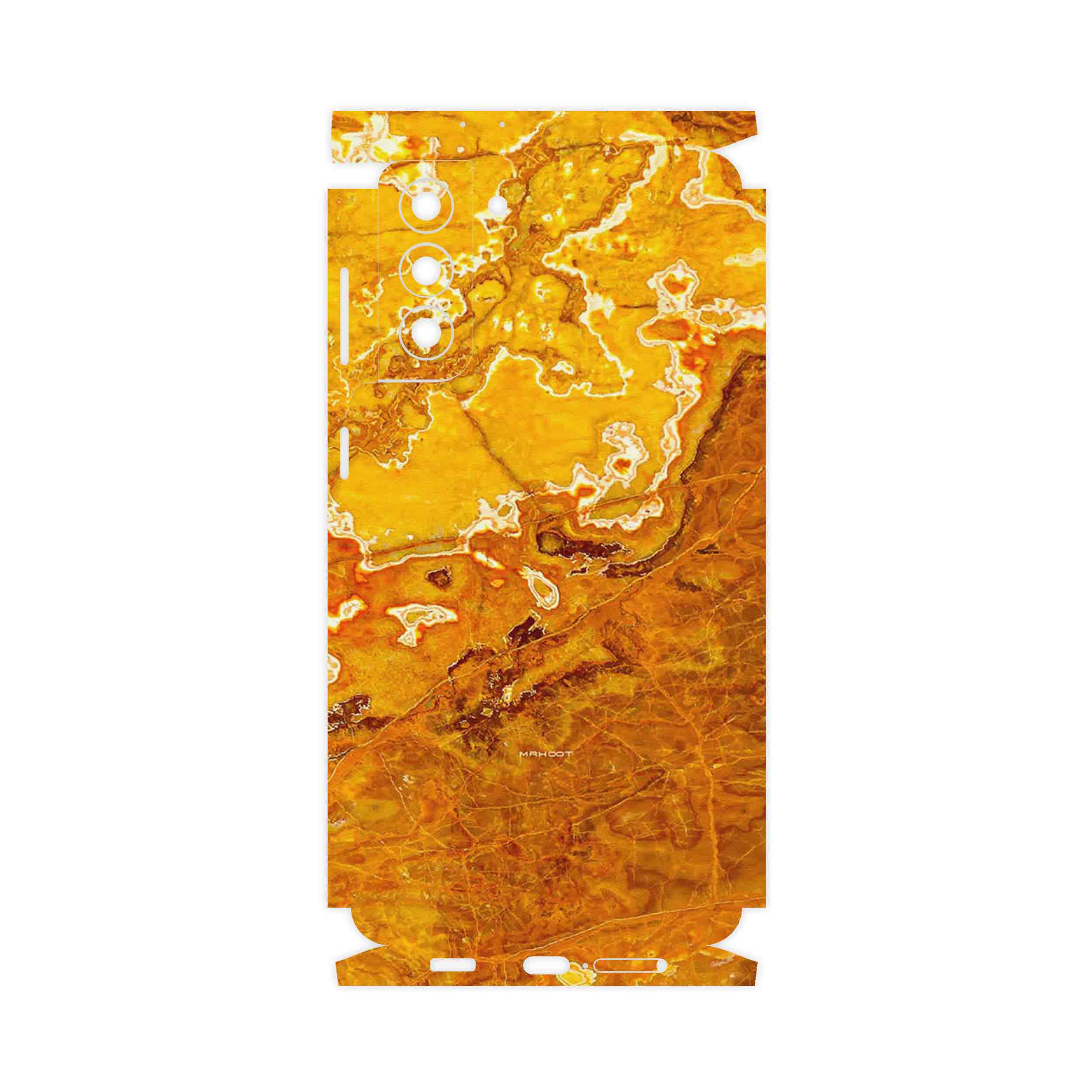 برچسب پوششی ماهوت مدل Gold Marble-FullSkin مناسب برای گوشی موبایل سامسونگ Galaxy S21 Plus 5G
