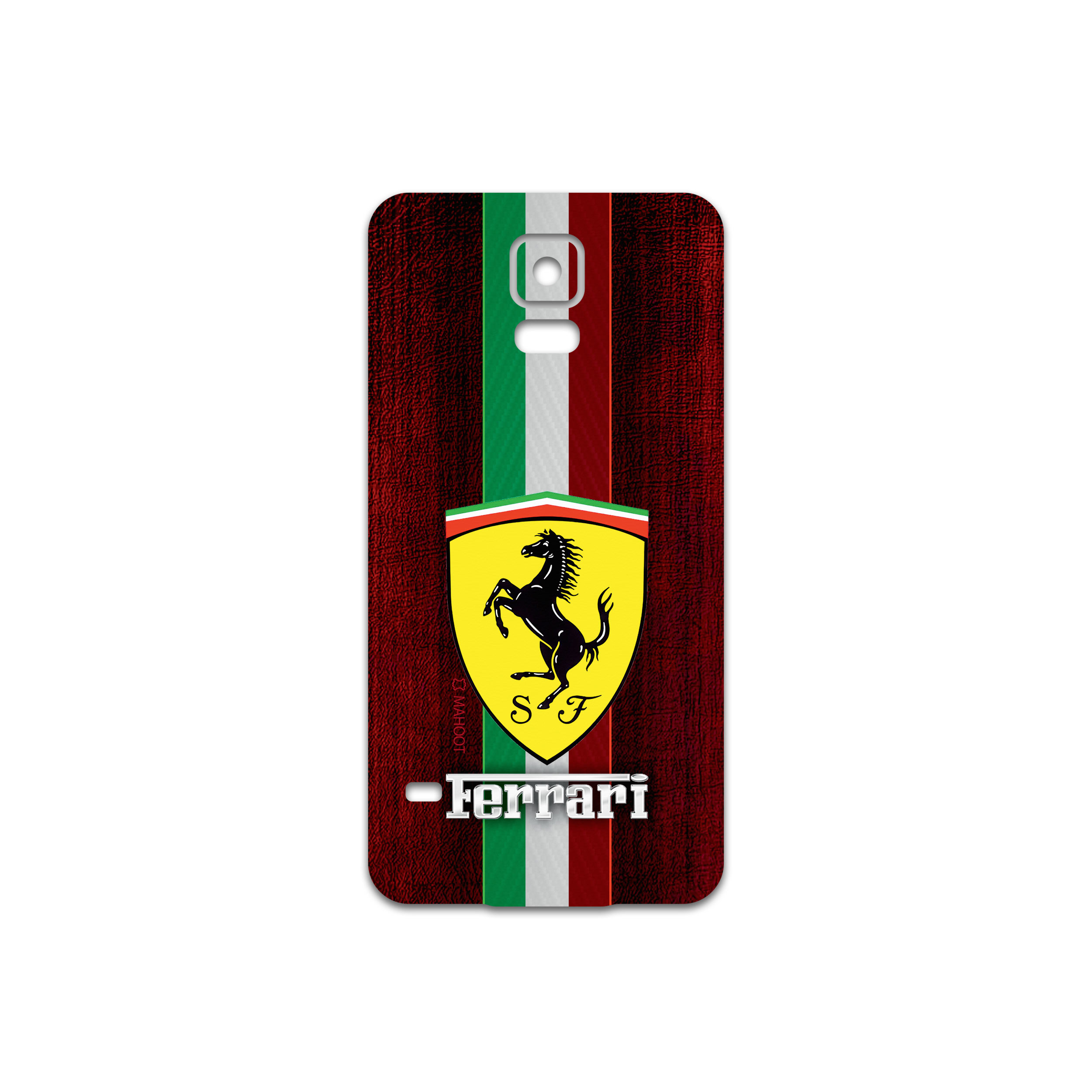 برچسب پوششی ماهوت مدل Ferrari مناسب برای گوشی موبایل سامسونگ Galaxy S5