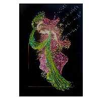 تابلو نقاشی مدل مینیاتور طرح خیال کد 02