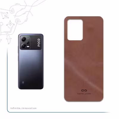 برچسب پوششی ماهوت مدل Matte-Natural-Leather مناسب برای گوشی موبایل شیائومی Poco X5