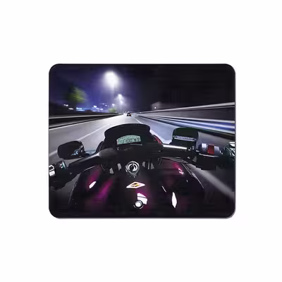 ماوس پد طرح night rider کد 3655