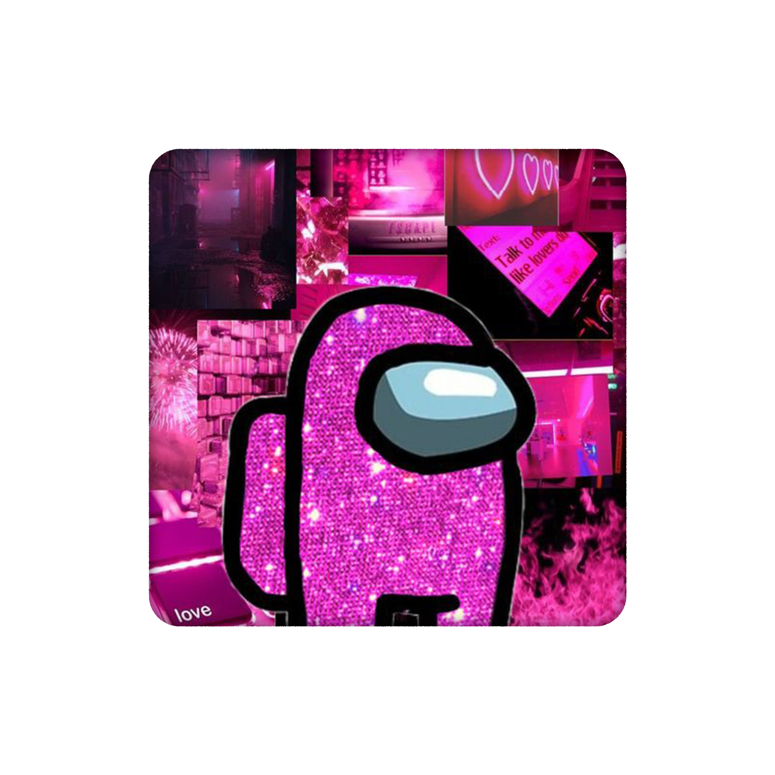 زیرلیوانی طرح amoung us کد 4001370