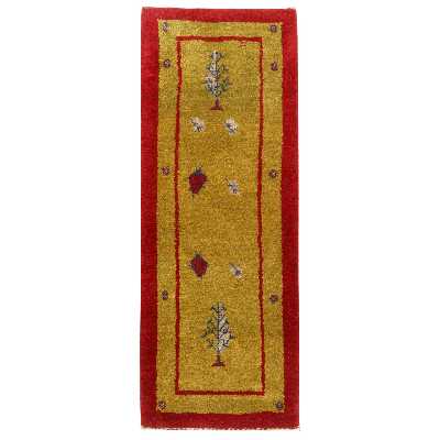 گبه دستباف کناره طول یک و نیم متر سی پرشیا کد 152124