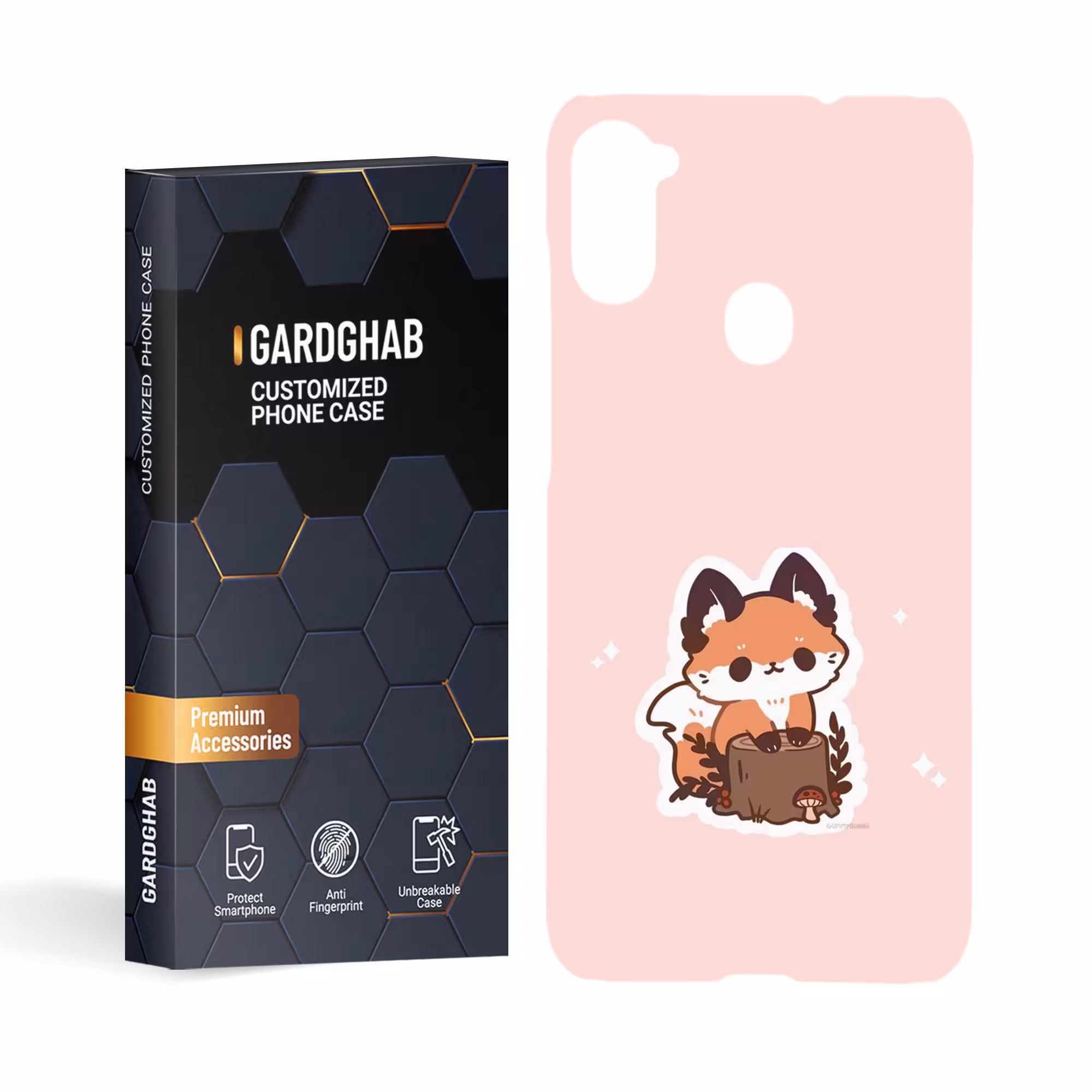 کاور گارد قاب مدل دخترانه مناسب برای گوشی موبایل سامسونگ galaxy A11
