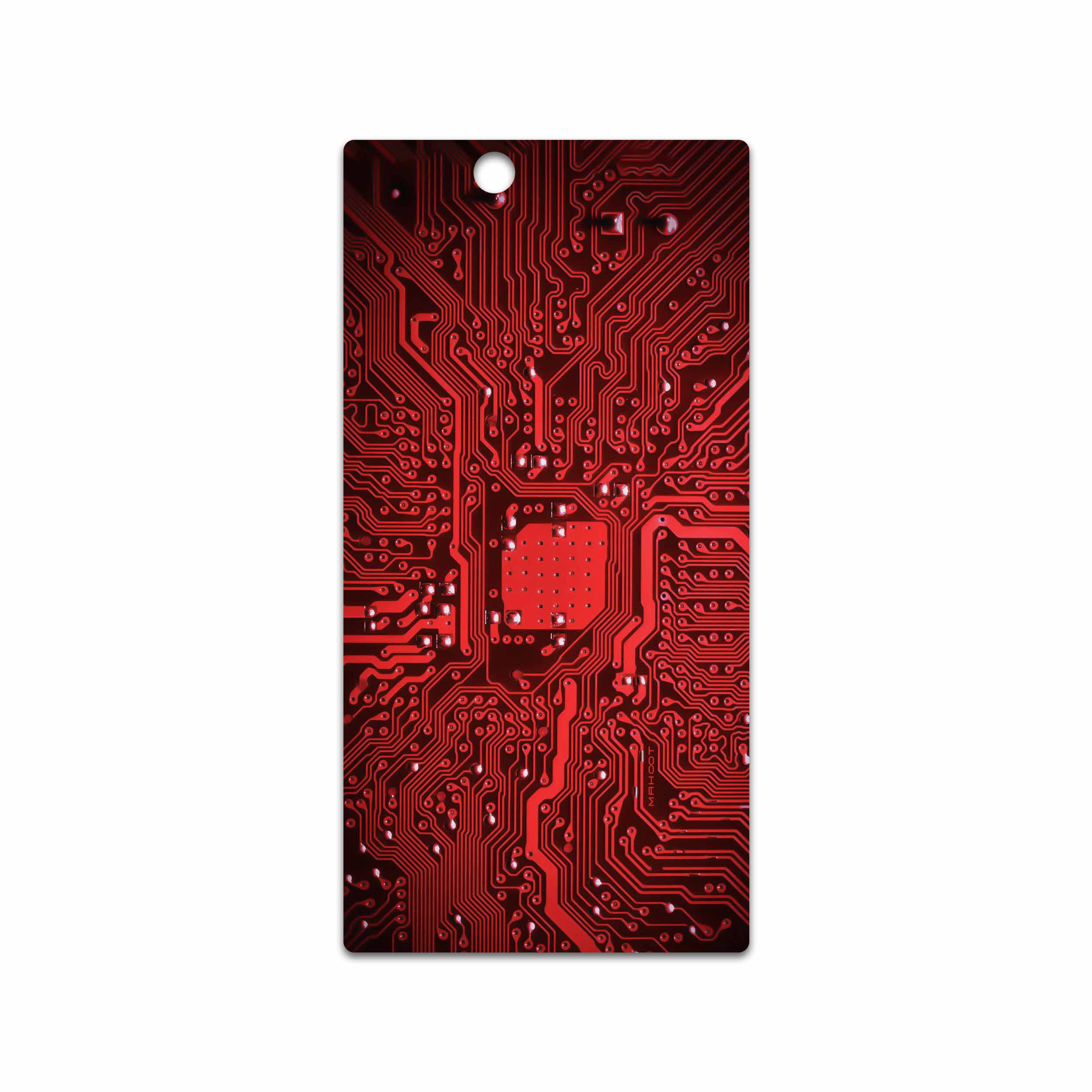 برچسب پوششی ماهوت مدل Red Printed Circuit Board مناسب برای گوشی موبایل سونی Xperia Z Ultra