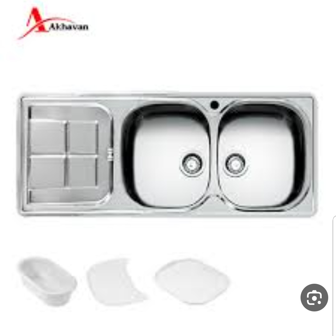 سینک اخوان استیل توکار کد 159