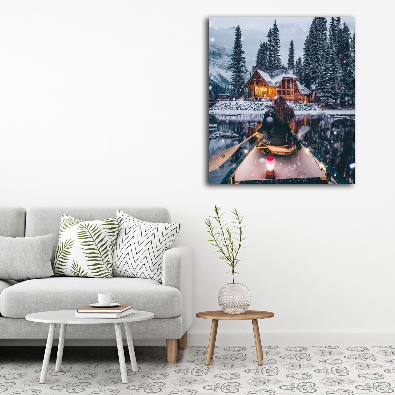 تابلوشاسی طرح خانه جنگلی کد 1