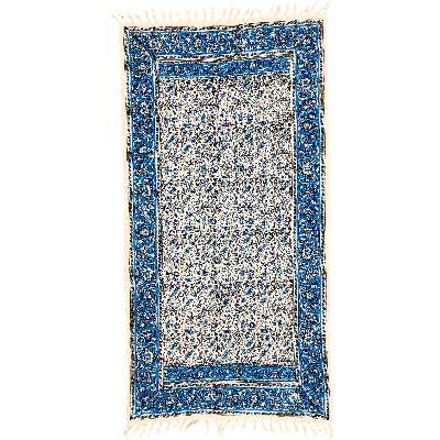 رومیزی قلمكار ممتاز اصفهان طرح درهم بادامي مدل G55