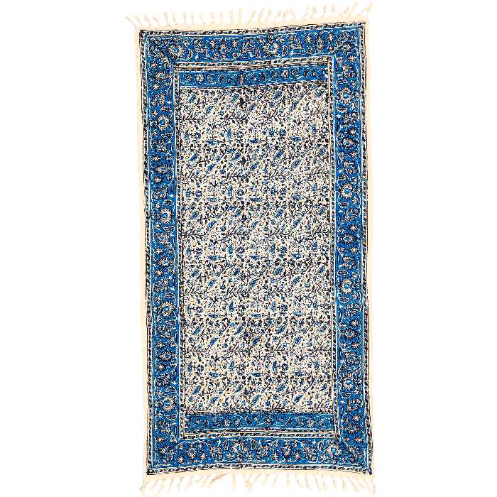 رومیزی قلمكار ممتاز اصفهان طرح درهم بادامي مدل G55