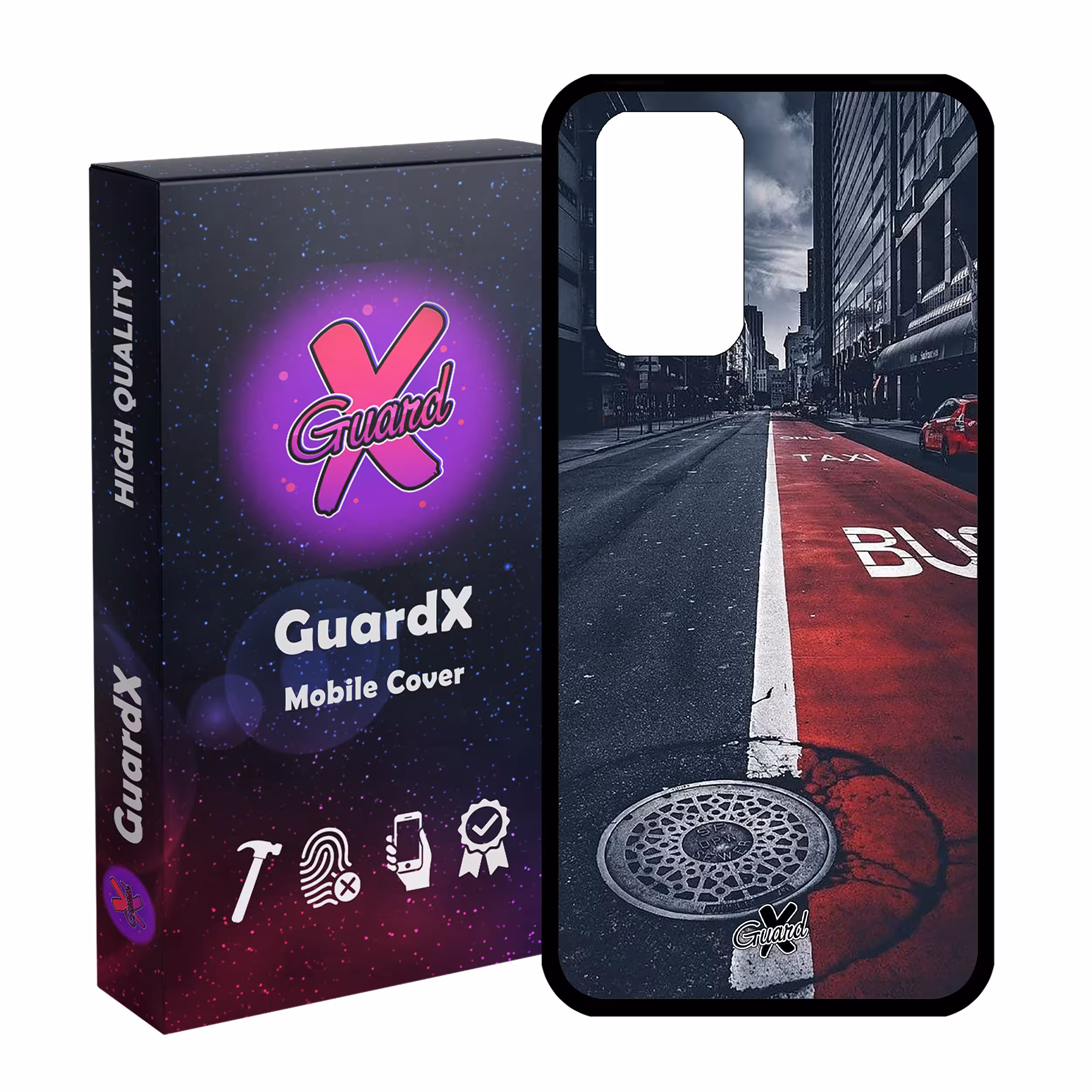 کاور گارد ایکس طرح Street مدل Glass10076 مناسب برای گوشی موبایل شیائومی Redmi Note 10 Pro / Note 10 Pro Max