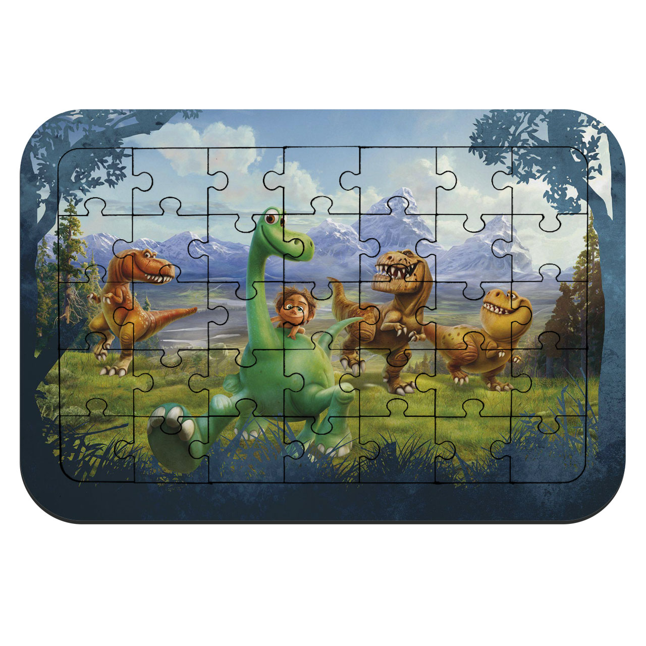 پازل 35 تکه طرح انیمیشن دایناسور خوب مدل NI1356 