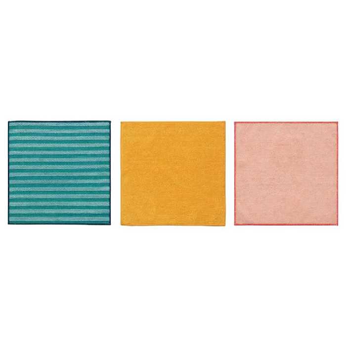 دستمال آشپزخانه ایکیا مدل PEPPRIG بسته 3 عددی