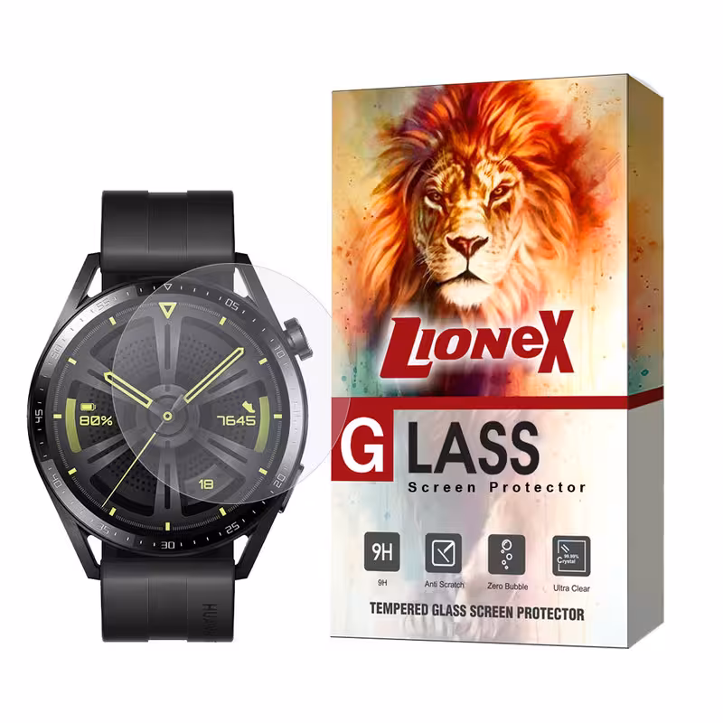 محافظ صفحه نمایش لایونکس مدل WATCHSAFE مناسب برای ساعت هوشمند هوآوی Watch GT 3 46 mm | کالا برتری