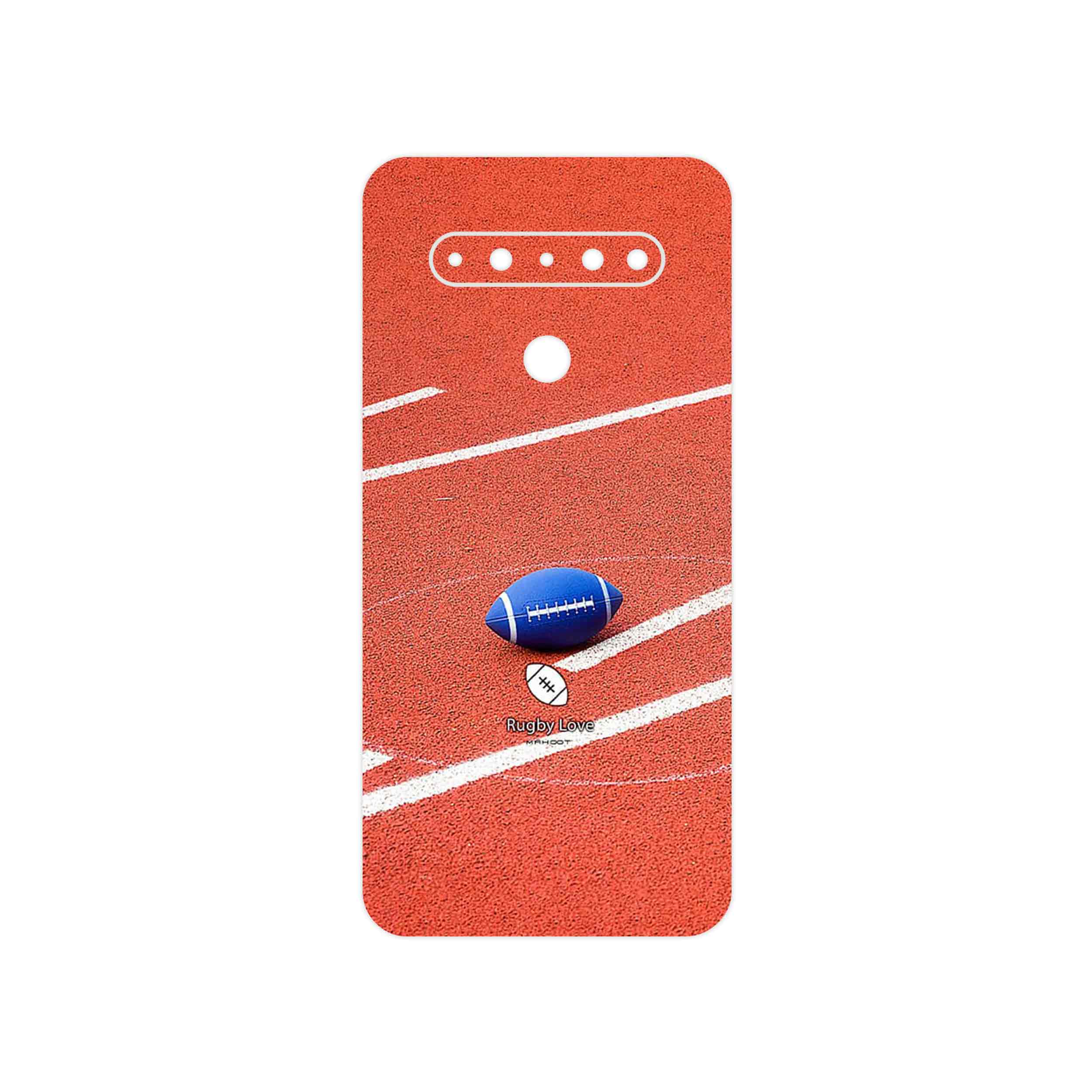 برچسب پوششی ماهوت مدل Rugby football مناسب برای گوشی موبایل ال جی K61