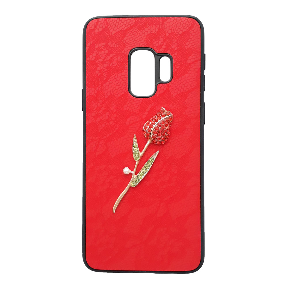 کاور طرح Rose مدل A8996 مناسب برای گوشی موبایل سامسونگ Galaxy S9