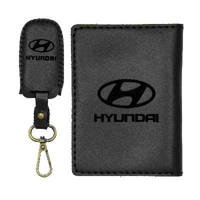 ست هدیه چرمینه اسپرت طرح هیوندا کد 48027-BThree