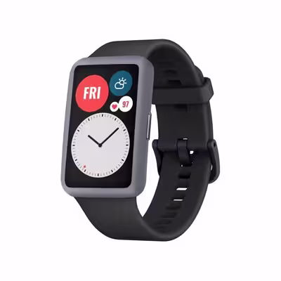 برچسب ماهوت طرح Matte Silver مناسب برای ساعت هوشمند هوآوی Watch Fit