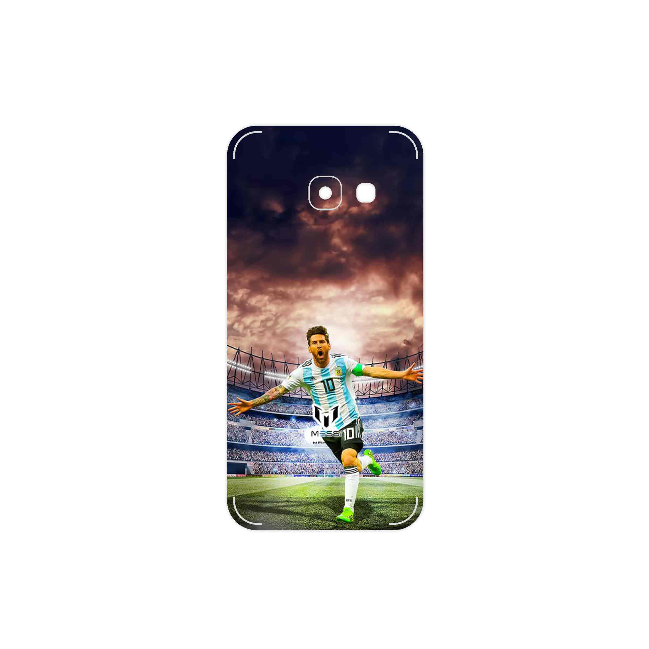 برچسب پوششی ماهوت مدل Lionel Messi 2 مناسب برای گوشی موبایل سامسونگ Galaxy A3 2017