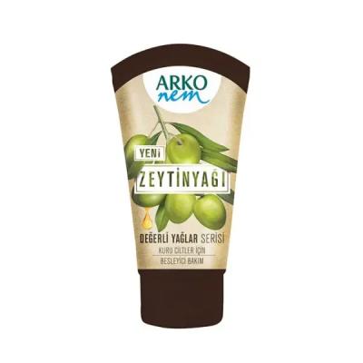 کرم مرطوب کننده تیوپی حاوی عصاره روغن زیتون آرکو