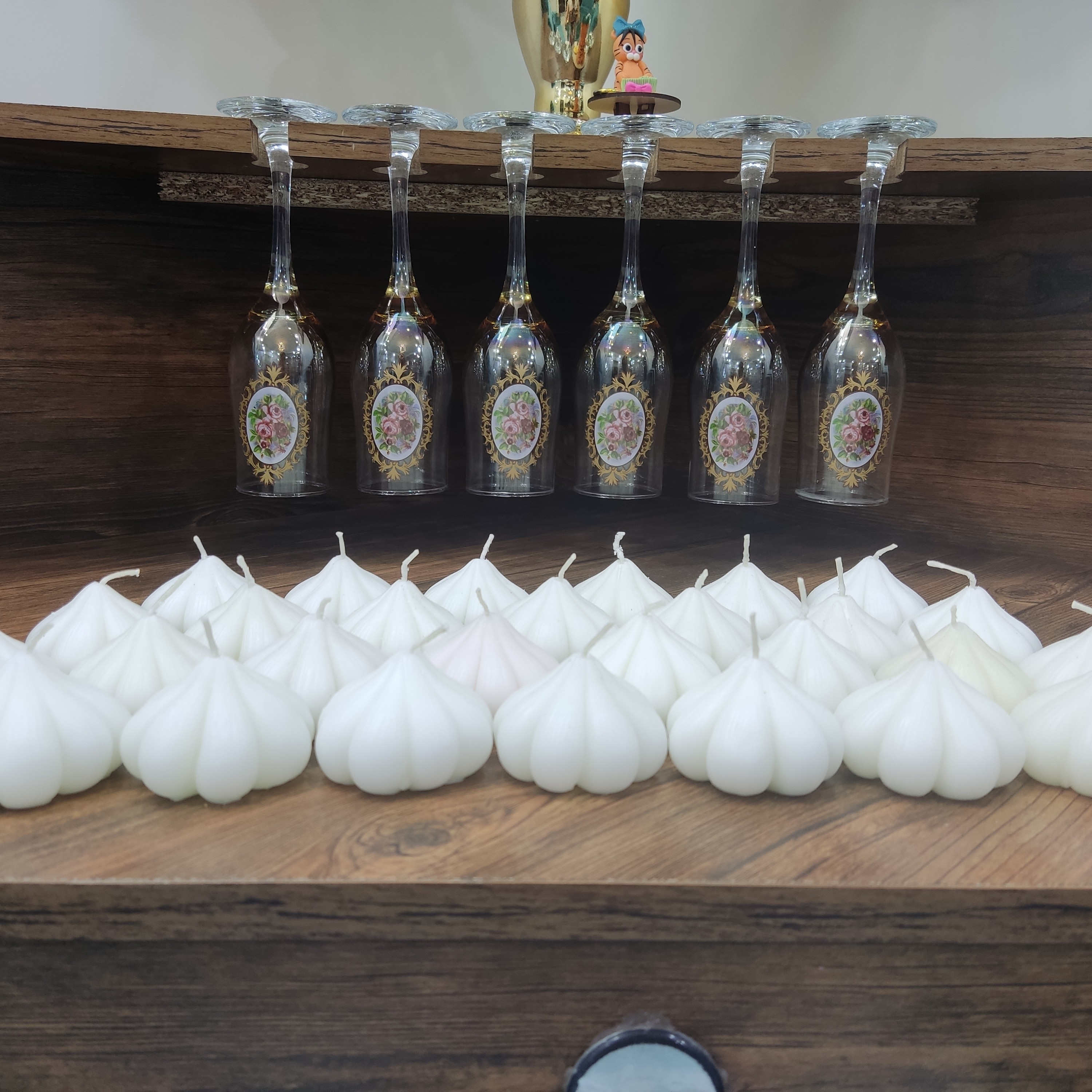 شمع سیر سفره هفت سین عید 