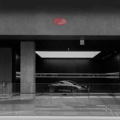 چراغ دیواری نئون دیزاین طرح Kia_RD