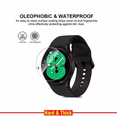 محافظ صفحه نمایش نانو هارد اند تیک مدل NHT مناسب برای ساعت هوشمند سامسونگ Galaxy Watch 4 44mm