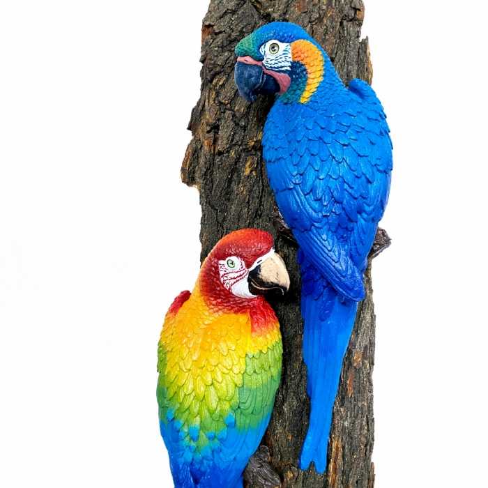 مجسمه مدل طوطی شادرنگ ماکائو کد 07