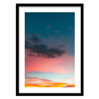 قیمت و خرید تابلو دکوراتیو مدل منظره آسمان رنگی کد 2176