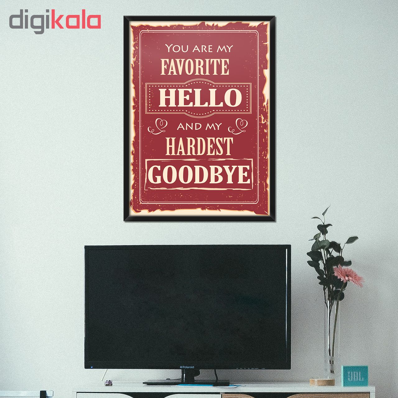 تابلو فنچ آرت طرح You Are My Favorite کد GPH283-B