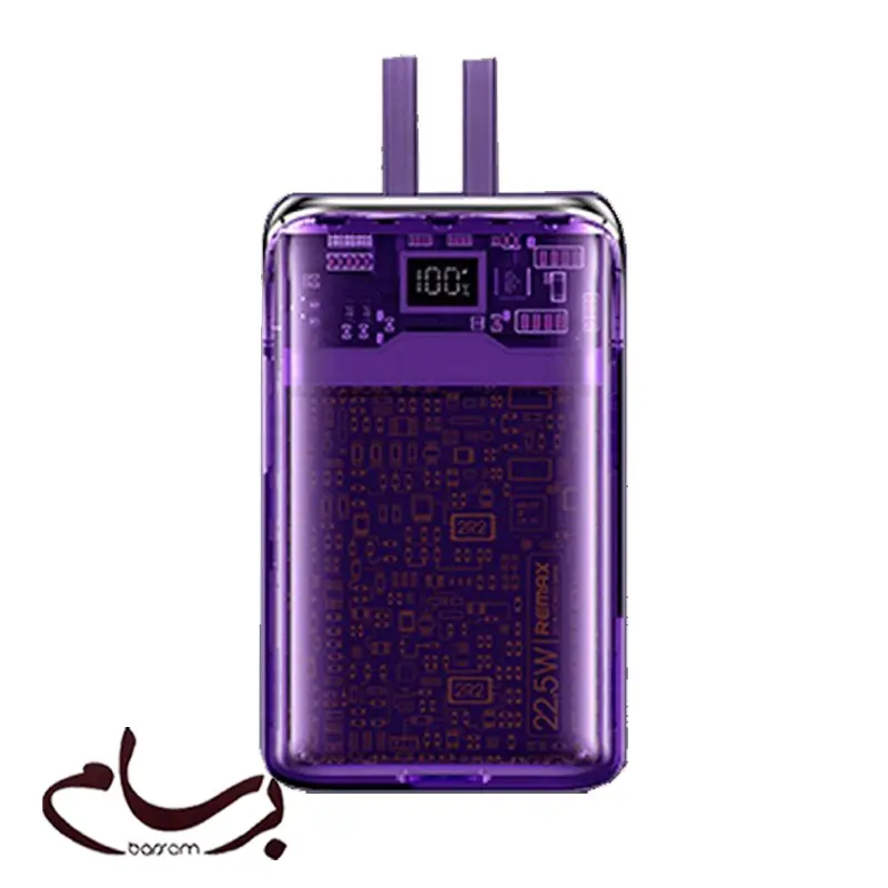 پاوربانک ریمکس مدل RPP-591 با ظرفیت 10000 میلیآمپر (ارسال رایگان) – برسام گستر دانا