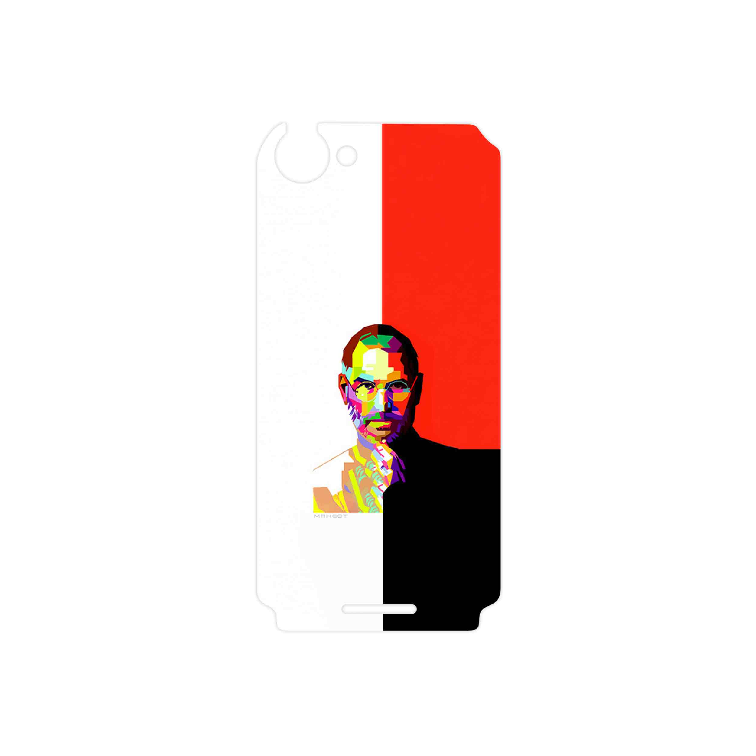 برچسب پوششی ماهوت مدل Collage of Steve Jobs 1 مناسب برای گوشی موبایل سونی Xperia L
