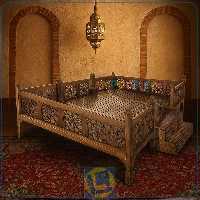 تخت سنتی 12 نفره TrK307