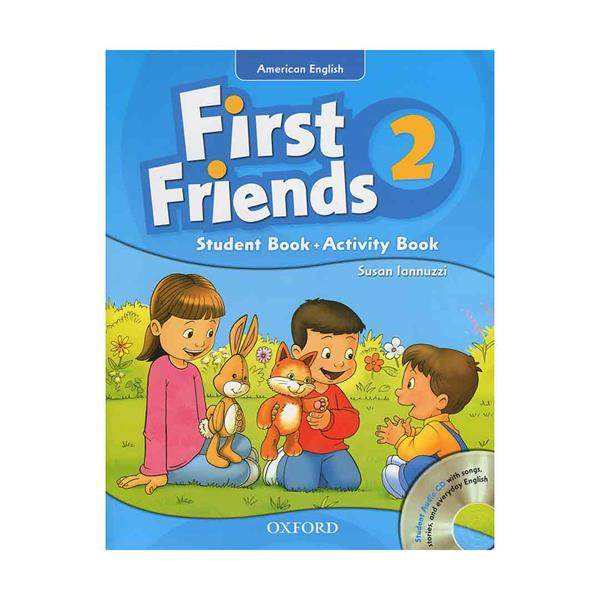 کتاب first friends 2 american اثر susan lannuzzi انتشارات جنگل