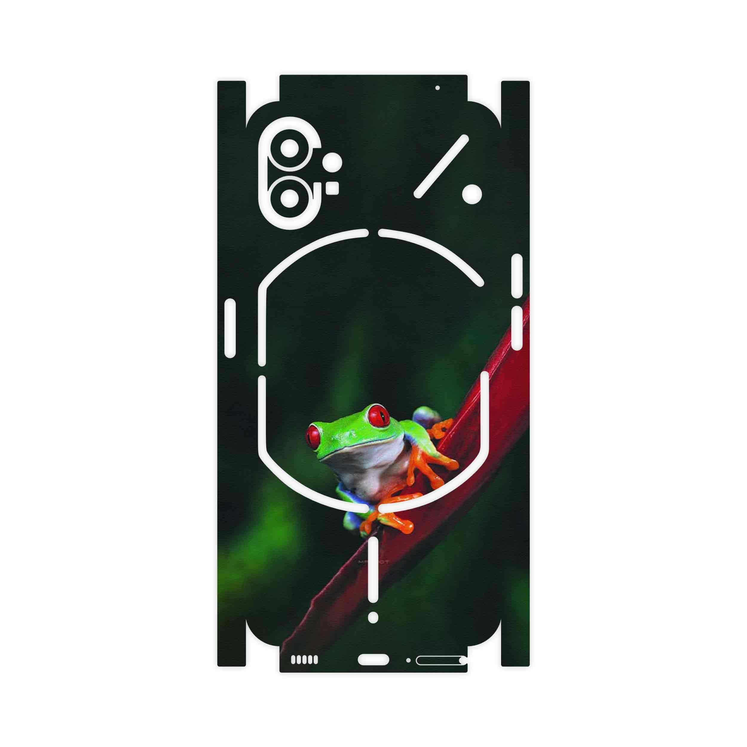 برچسب پوششی ماهوت مدل Frog-FullSkin مناسب برای گوشی موبایل ناتینگ Phone 1