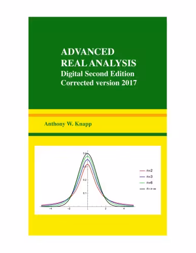 خرید و دانلود نسخه کامل کتاب Advanced Real Analysis