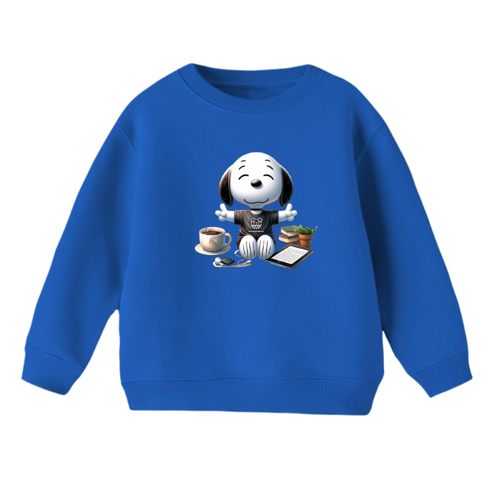 سویشرت بچگانه مدل اسنوپی کد 52 رنگ آبی