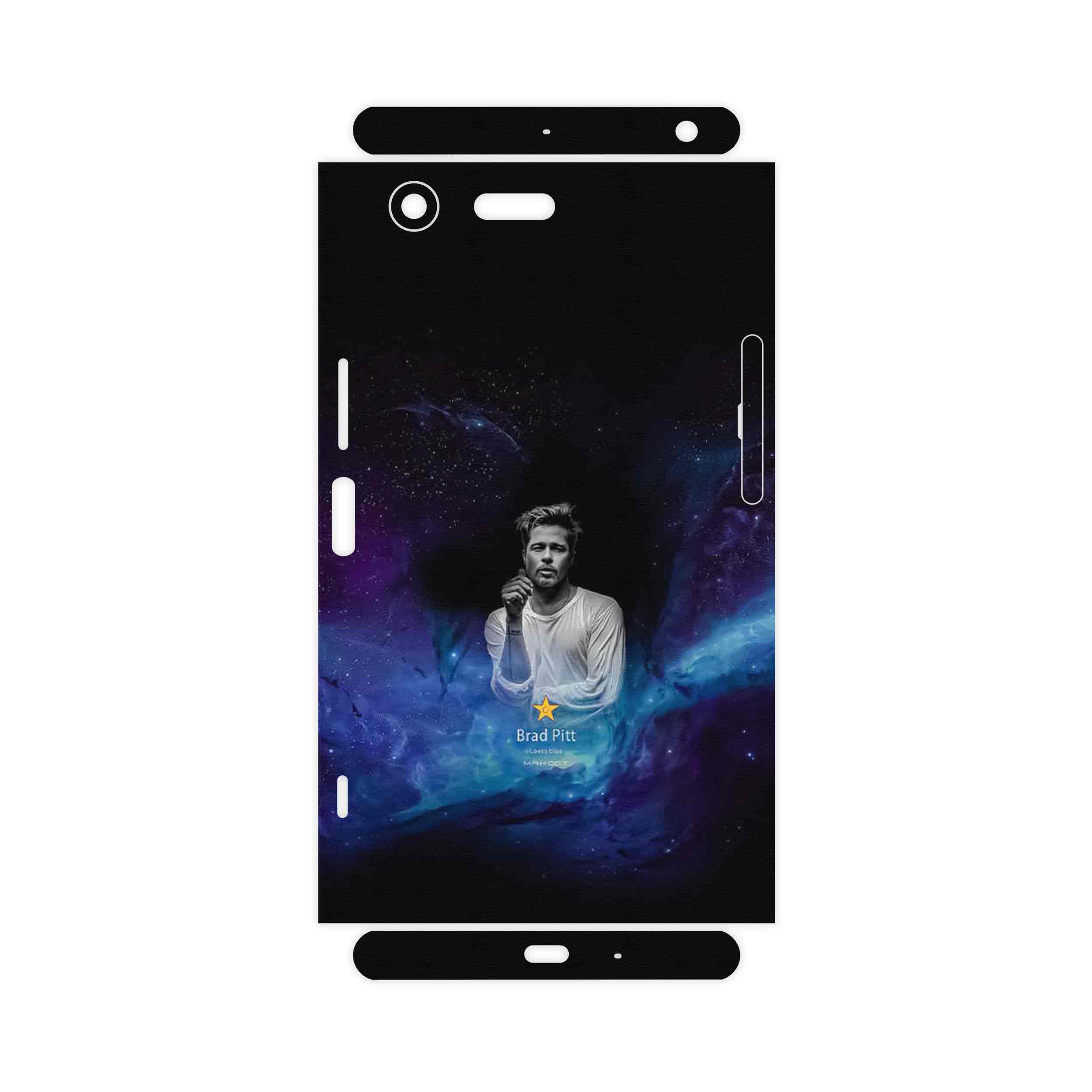 برچسب پوششی ماهوت مدل Brad Pitt-FullSkin مناسب برای گوشی موبایل سونی Xperia XZ Premium