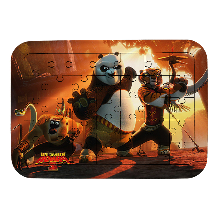 پازل 35 تکه مدل پاندا مونگ فو کار کد 22