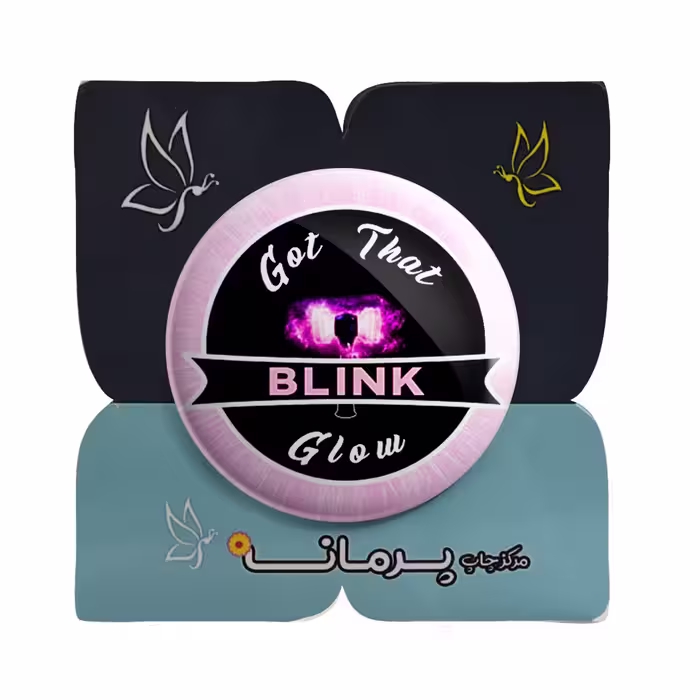 پیکسل مدل پرمانه طرح بلک پینک کد pm.1549