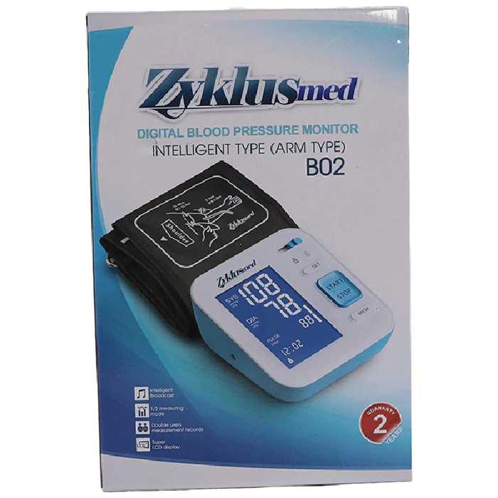 فشارسنج بازویی دیجیتالی زیکلاس مد(سخنگو) مدل B02